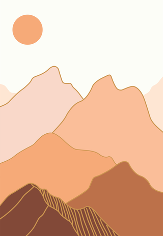 vectorgold-mountain-wall-art-vector-set-earth-tones-landscapes-backgrounds-set-with-abstract-mountains-306152
