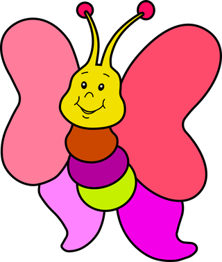 vectorillustration-butterfly-cute-color-166257