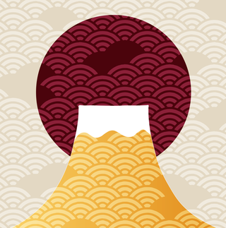 vectorjapanese-template-with-traditional-elements-vector-moon-background-with-gold-texture-oriental-397752