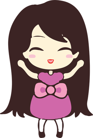 vectormega-set-collections-cute-girls-holding-139477