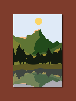 vectorminimalist-landscapes-banners-icon-bundle-design-nature-and-outdoor-theme-vector-illustration-267596