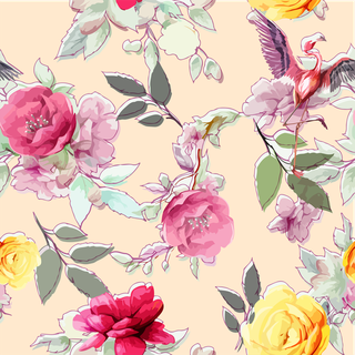 vectorseamless-background-pattern-abstract-flowers-leaves-196178