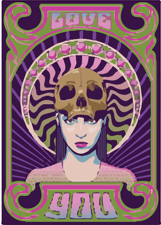 vectorwomen-psychedelic-art-style-posters-s-266743
