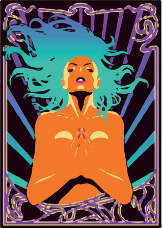 vectorwomen-psychedelic-art-style-posters-s-210138