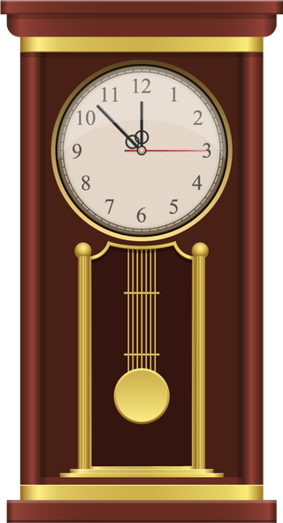 vintagewall-clock-vector-design-illustration-isolated-on-white-background-945404