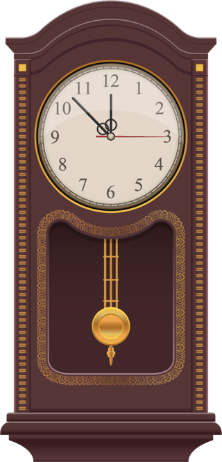 vintagewall-clock-vector-design-illustration-isolated-on-white-background-407099