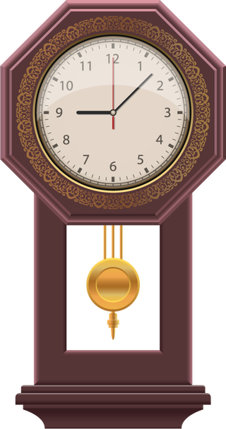 vintagewall-clock-vector-design-illustration-isolated-on-white-background-728824