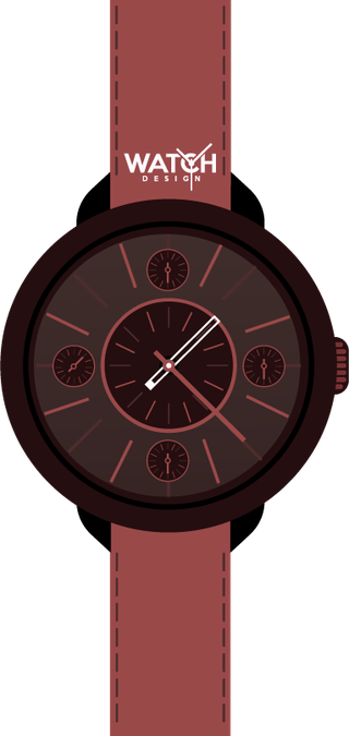 frontview-of-modern-watch-207540