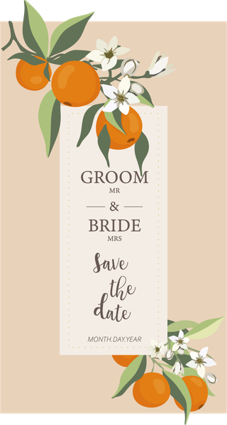 weddingcard-templates-elegant-plants-decor-176469