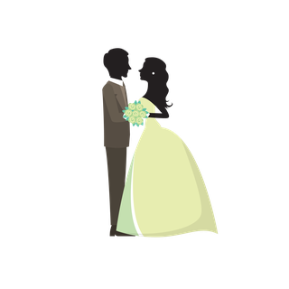 weddingcouple-with-wedding-elements-illustration-27475