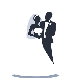 graywedding-couples-silhouettes-14395