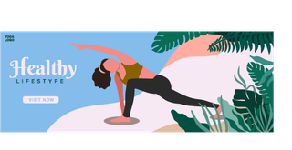 yogaposters-templates-exercising-woman-sketch-natural-scene-577988