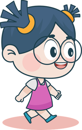 youngsmart-girl-character-with-different-facial-expression-hand-poses-icon-519515