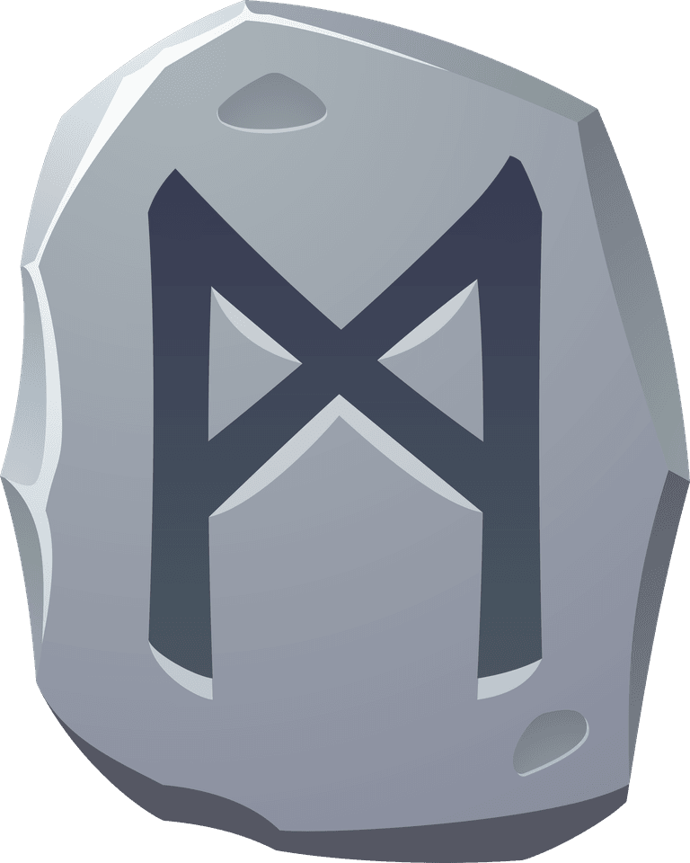 free rune stones with sacred glyphs game vector 469934