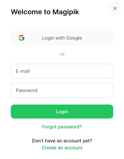 Login to your account